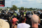 Confronting Louisville Police shortly before arrest in 2020