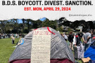 On April 29, students at San Francisco State University established an encampment in solidarity with the people of Gaza. The encampment i...