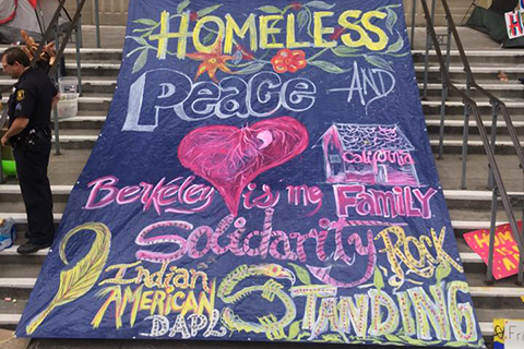 Berkeley Police Violently Raid Homeless Encampment Before Dawn