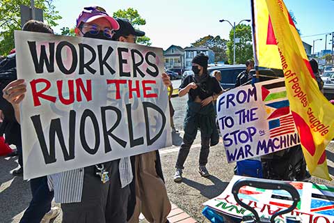 Bay Area Shuts it Down on May Day